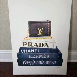 Modern Glam Designer Brand Wall Art